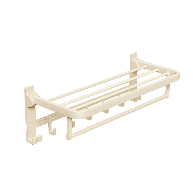 Cream style towel rack, punch-free bathroom towel rack, bathroom pendant five-piece set, bathroom toilet
