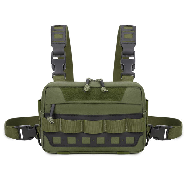 Cross-border new multi-purpose tactical breast bag outdoor men's cycling socks puppet app digital camouflage sports travel bag