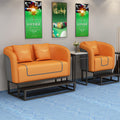 Self-service billiard room rest area viewing chair table tennis hall special viewing sofa classy billiard club casual