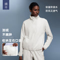 New women's lightweight waterproof outdoor long-sleeve fleece-lined stand collar windproof casual jacket - autumn d25166