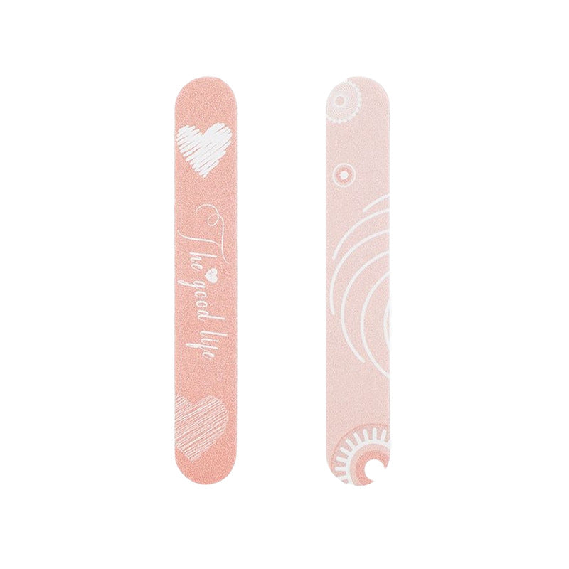 Keqi double-sided nail file two-in-one frosted nail sponge polishing strip manicure special rubbing strip polishing strip manicure