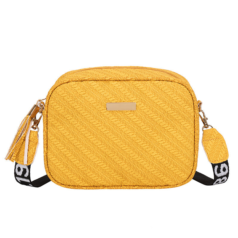 Embossed camera bag new 2023ladies bag printed shoulder strap mobile phone bag  bag women's versatile women's bag