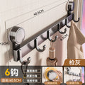 Suction cup hook bathroom punch-free towel rack strong load-bearing bathroom wall-mounted wall hanging clothes hook traceless sticky hook