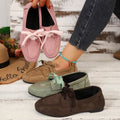 plus size british style tie back soft bottom flats loafers women's spring and summer new arrivalretroflatsflats wholesale