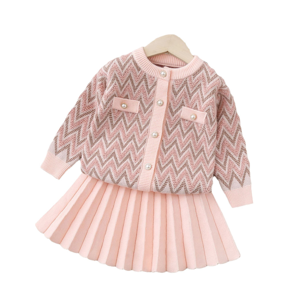 Kids' sweater set -  autumn new collection: stylish princess dress for baby girls, autumn girls' clothing set