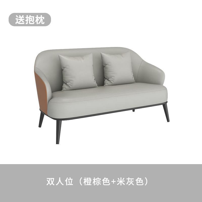 Reception table and chair combination sales office accessible luxury hotel balcony casualcasual beauty salon sofa single person negotiation meeting