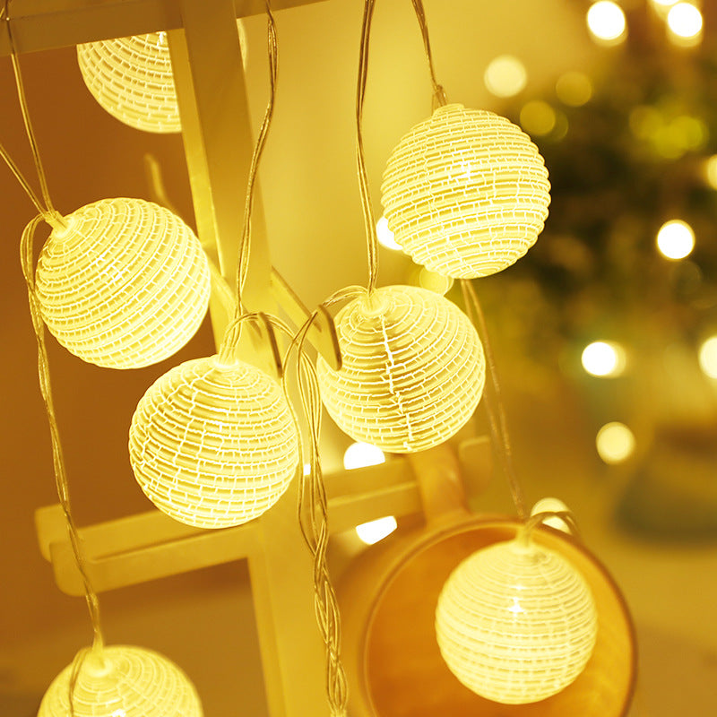 LED lights flashing stars lights string christmas wedding crack ball festival decoration girl heart INS wind full of stars