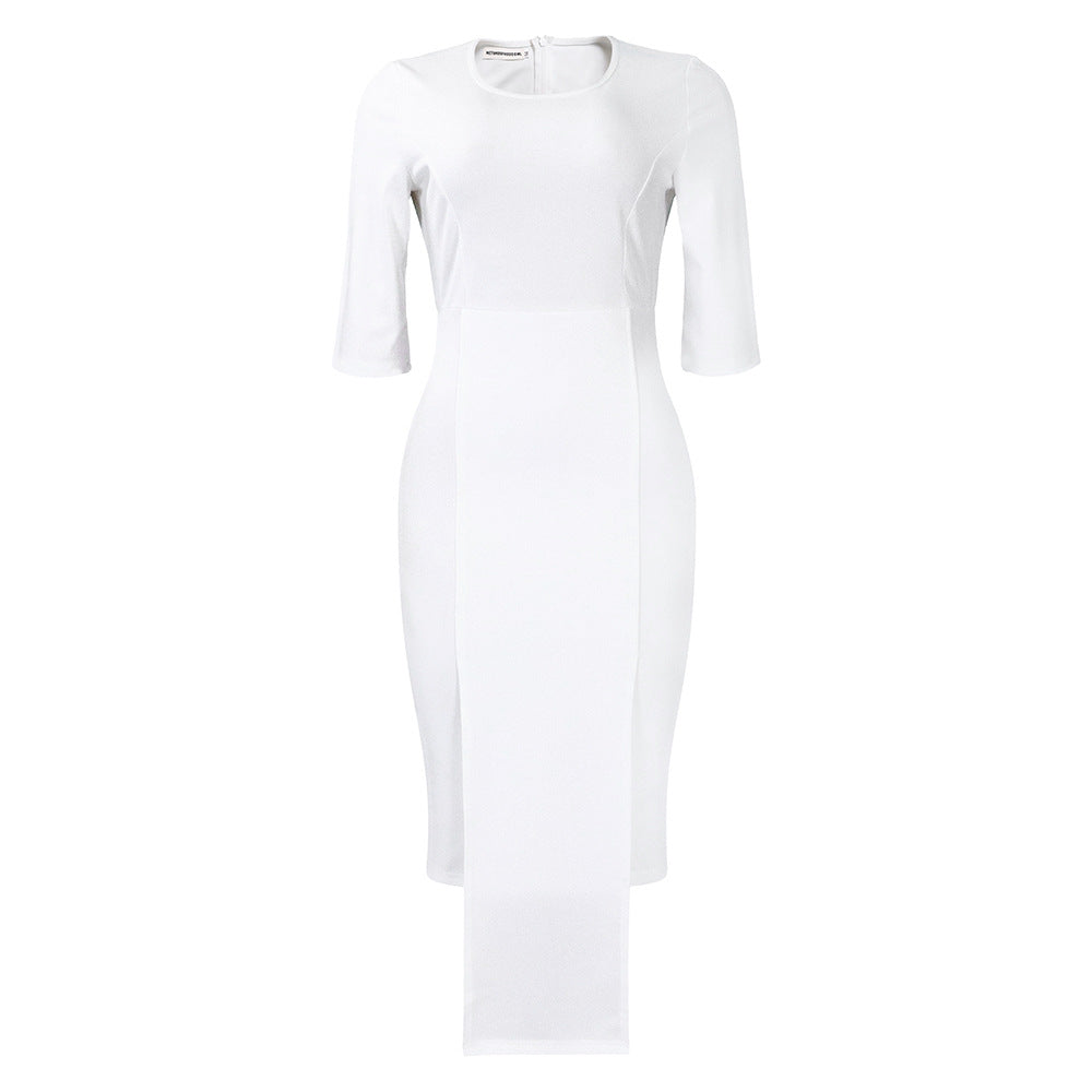 D351  european and american women's clothing  new fashion elegant slim-fit ol office bodycon african dress