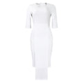 D351  european and american women's clothing  new fashion elegant slim-fit ol office bodycon african dress