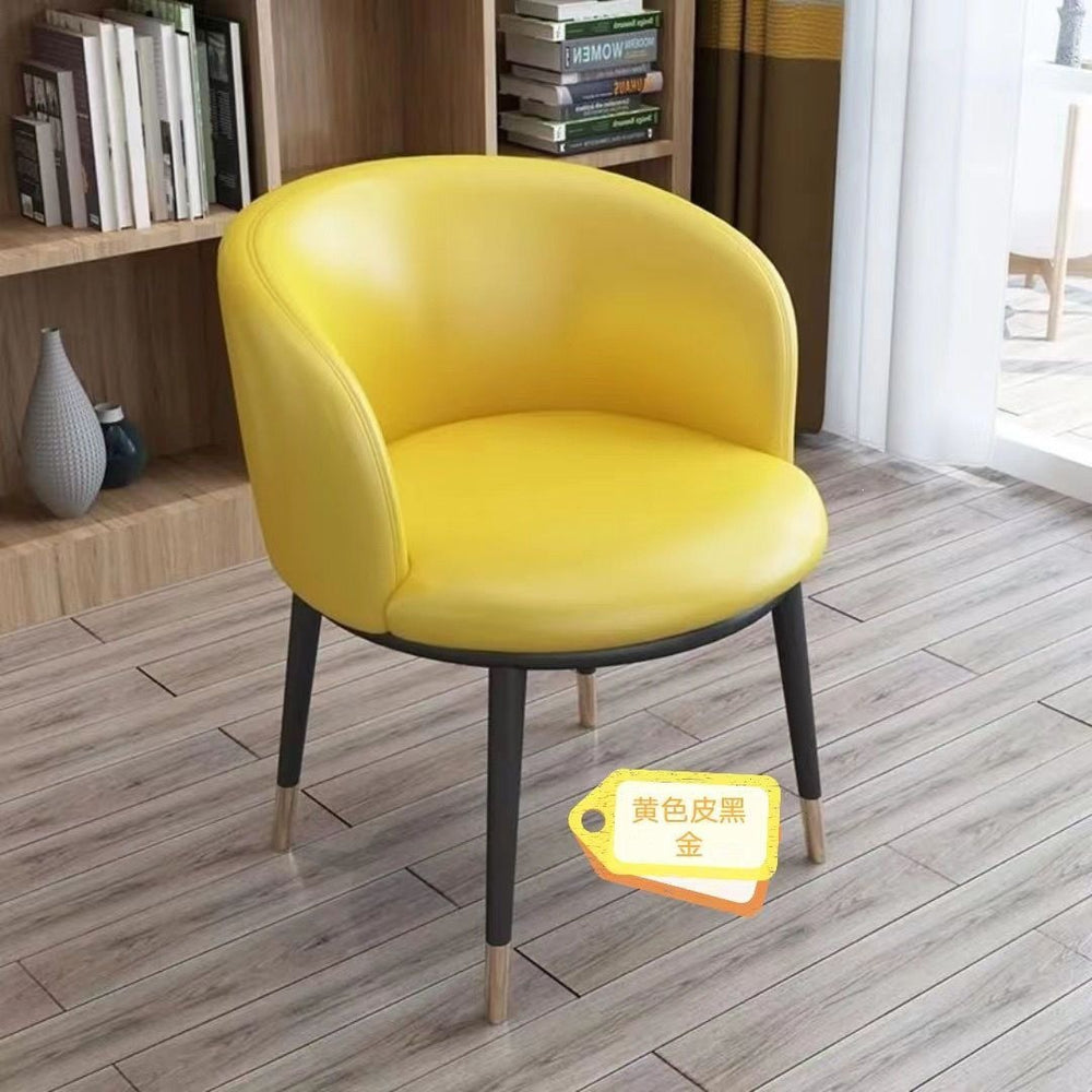 Office chair modern casualfor home desk back chair balcony casual office reception dressing table for home dining chair