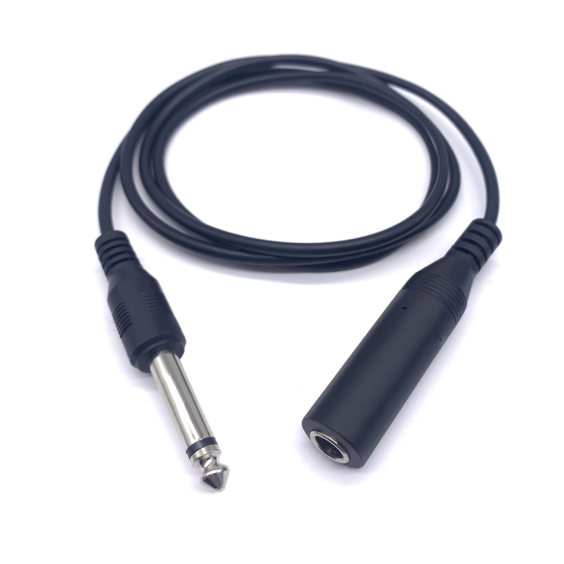 6.5Mm male and female head microphone audio box guitar extension cable 6.35mm mono microphone audio extension cable