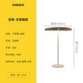 Outdoor waterproof woven solar lawn lamp b&b terrace rooftop restaurant arrangement lamp house courtyard floor lamp