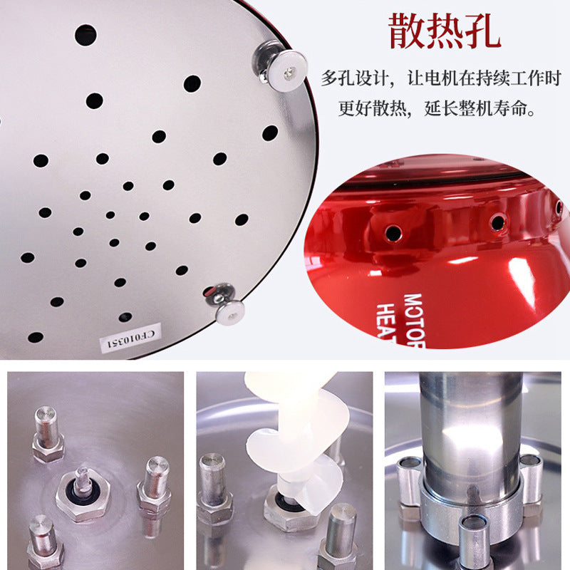 Five-tier chocolate fountain machine - commercial grade, perfect for buffets, parties, weddings, and banquets - stainless steel four-tier chocolate fountain