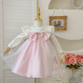 Girls' dress  autumn new arrival rabbit dress bow princess dress birthday dress princess style