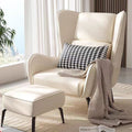 Scandinavian lazy small sofa popular single leather sofa accessible luxury sofa small apartment living room for homeclassycasual chair