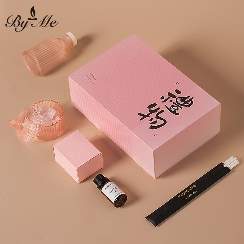 BYME fireless aromatherapy gift box, high-end set, diffuser stone gift ornament, toilet aromatherapy, long-lasting in the bedroom