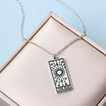 Wholesale alloy square pendants - new fashion jewelry for women, perfect for cross-border e-commerce: trendy letter, star, sun, and moon necklaces