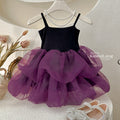 【custom wholesale】girls' dresses summer  new stylish children's skirts birthday girl tutu dress