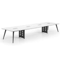 Warm white [4000*1200*750mm] 16-person conference table