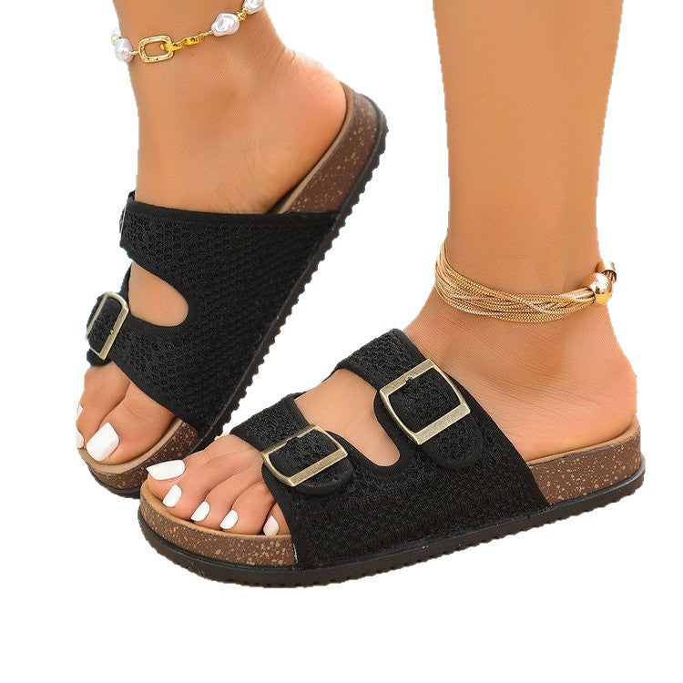 summer new arrival: plus-size platform slides for women (sizes 36-43). wholesale available. dropshipping to  and