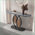Black frame: african sapphire glossy slate
