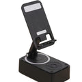098 hot-selling desktop speaker stand - 3-in-1 phone holder, rechargeable rotating phone stand, multifunctional model