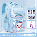 Small blue + card + charm + badge