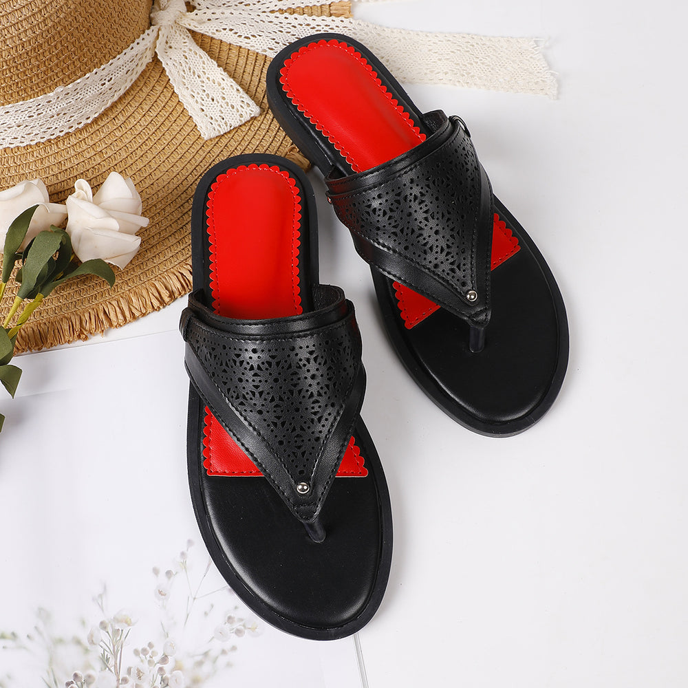 summer new arrival: plus size outdoor roman sandals - casual, comfortable, hollow-out, thick-soled thong sandals for women