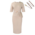 D521  foreign trade women's clothing  summer new fashion solid color ol bodycon african european and american dress