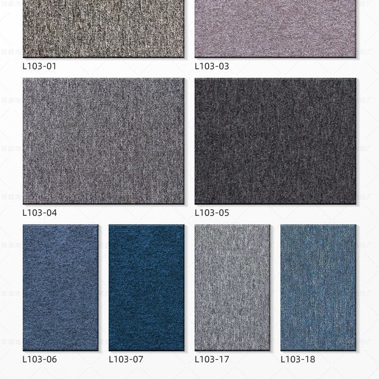 Office Carpet Commercial Square Blanket Full Sheet Blanket Large Area Cement Floor Splicing Floor Mat Billiards Hall