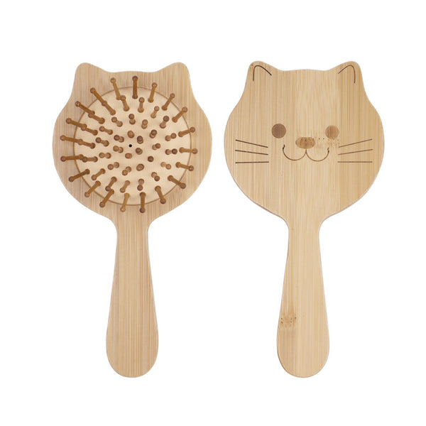New Air Cushion Massage Comb Shunfa Airbag Comb Cute Cat Children's Comb Nanzhu Wood Comb Portable Massage Comb