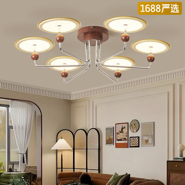 [Strict Selection] New Chinese Chandelier Main Light Full Spectrum Eye Protection Medieval Restaurant Lighting Combination Whole House Package