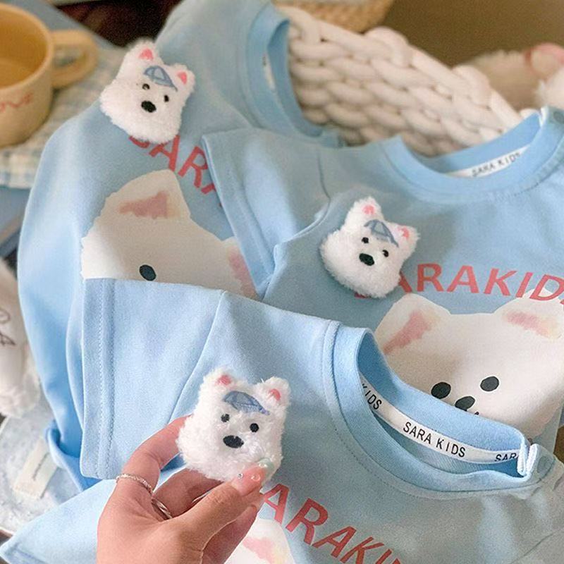 Infant and toddler clothing, summer style, full-month baby one-piece, summer clothing, thin baby bag, butt-covering clothing, super cute crawling clothing