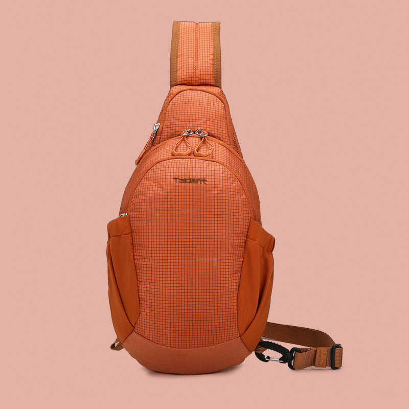 New fashion sports leisure breast bag women's business trip messenger bag large capacity waterproof sports hiking bag