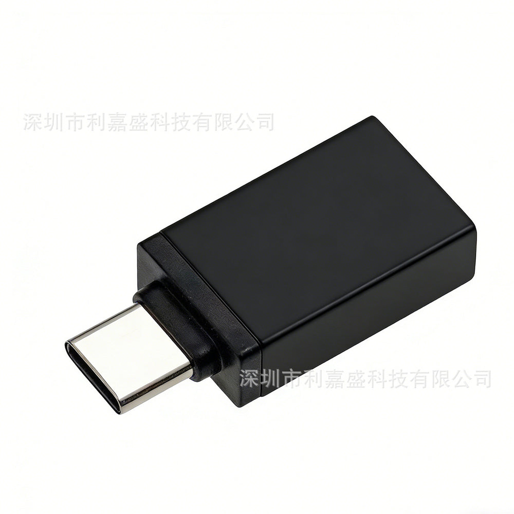 Type-c mobile phone adapter otg converter, compatible with apple 15, usb flash drive reader, usb 3.0, fast charging 120w