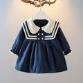 Girls' spring dress  new spring/autumn style baby chic princess dress little girl preppy style dress dropshipping available