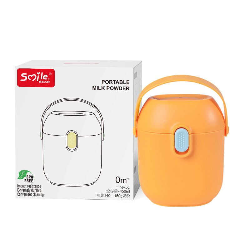 Large-capacity baby milk powder storage box, snack storage box, baby complementary food, rice noodles, sealed jar, maternal and infant products