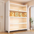 Home & office steel storage cabinet - multi-functional display shelf - bedroom, balcony, and living room storage - file cabinet
