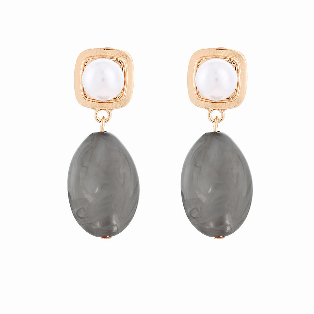 new arrival imitation pearl earrings for women fashionaccessible luxuryclassy heart leaf inselegant ear jewelry wholesale