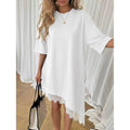 Shipped: new summer collection for independent e-commerce stores - cross-border european & american women's fashion - sexy lace trim dress