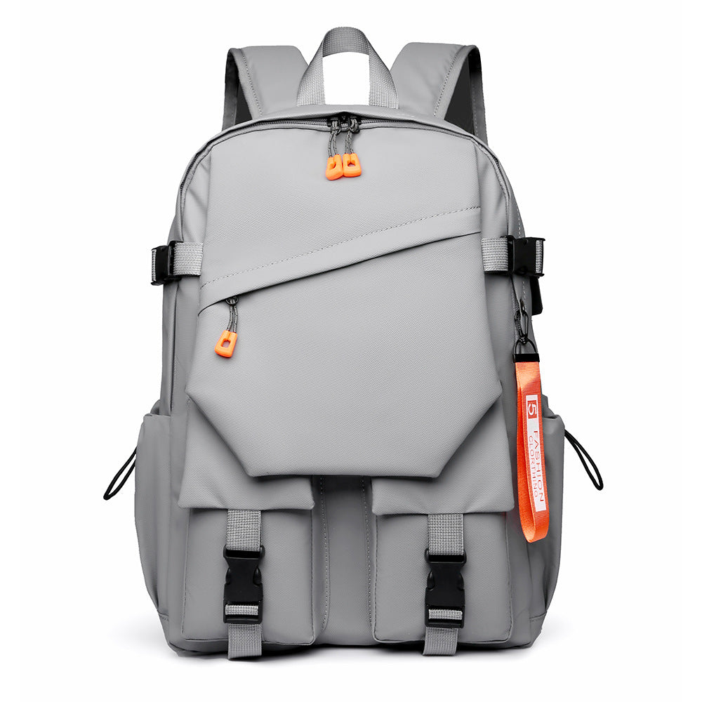 Processing custom backpack men's backpack large capacity leisure trend sports computer male junior high school high school student