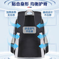 Ready-to-ship cross-border backpack set for grades 3-6. this two-piece backpack features a textured, glossy 3d leather design, perfect for elementary school students and designed to reduce the burden of carrying books