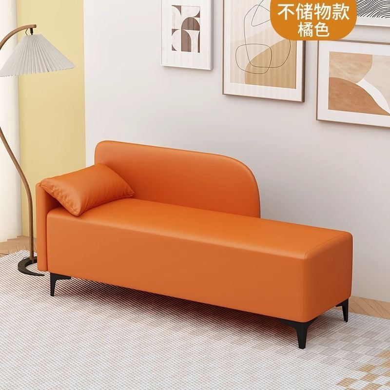 Imperial concubine bench - multi-functional storage ottoman for home use - adult seating - rectangular sofa bench for bedroom