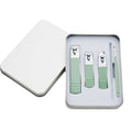 Stainless steel nail clipper three-piece gift set - cuticle nippers, manicure kit, wholesale nail clipper set