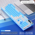 Silver sculpt k600 esports mechanical feel gaming keyboard - wired, punk color scheme, pc accessories wholesale