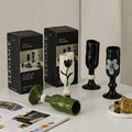Stylishins high-looking mug household water cup goblet ceramic coffee cup couple christmas gift cup