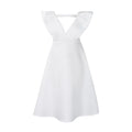 C8544plus sizeexport women's clothingsummernew arrivaldeep v neckhigh waist banquet dress a-line africandress