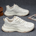 Men's shoes 2025 winter new breathable mesh lightweight running sneakers men's casual travel shoes chunky sneakers