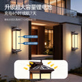 Solar powered outdoor waterproof wall light for villas, courtyards, gates, outdoor patios, doorways, and rural eaves