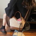 Niche style design fashion large capacity shoulder bag for women 2025new arrivalautumclassy sense work clothingsatchel bucket bag